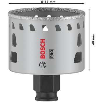 磁器タイル用乾式ダイヤモンドホールソー BOSCH(ボッシュ)