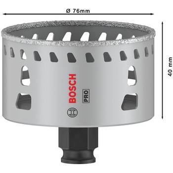 磁器タイル用乾式ダイヤモンドホールソー BOSCH(ボッシュ)