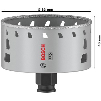 磁器タイル用乾式ダイヤモンドホールソー BOSCH(ボッシュ)