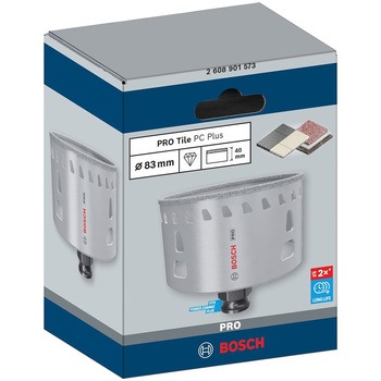 磁器タイル用乾式ダイヤモンドホールソー BOSCH(ボッシュ)