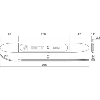 STR2 トリムリムーバー SMT 全長210mm STR2 - 【通販モノタロウ】