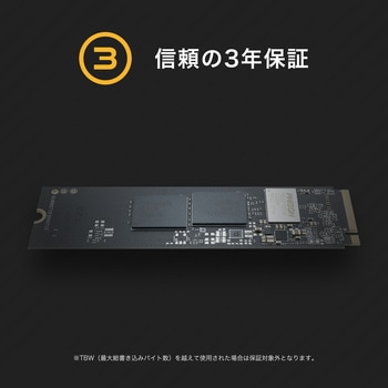 NVMe対応内蔵SSD プリンストン