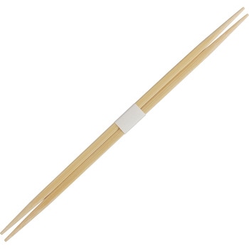 割箸 24cm 竹卵中箸 白帯巻 モノタロウ