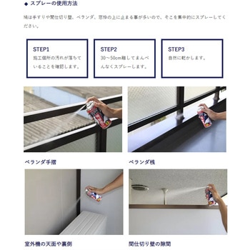 ピーコン忌避剤スプレータイプ 日本鳩対策センター