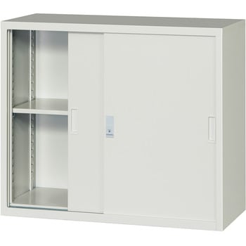 A4対応書庫 D400 ニューグレー色 H750 ノーブランド