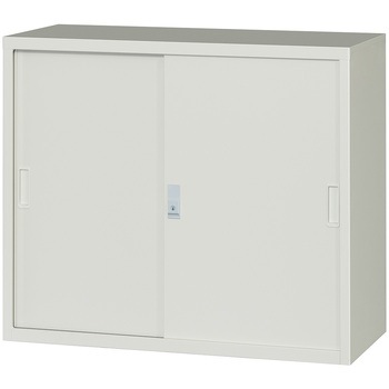 A4対応書庫 D400 ニューグレー色 H750 ノーブランド