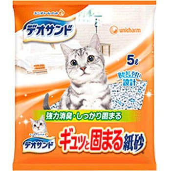 デオサンド ギュッと固まる紙砂 ユニ・チャーム