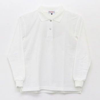 レディース長袖ポロ 25441L クロダルマ