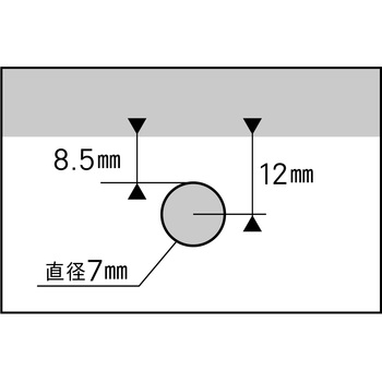 1穴パンチ カール事務器