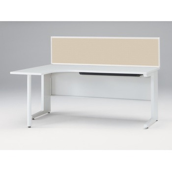 CZR TypeS L型オペレーション用机上フロントパネル W1800用 H450 布地C<配送時組立サービス付> イトーキ