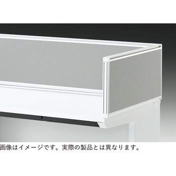CZR 共通オプション 机上サイドパネルD800用 H450 布地FR<配送時組立サービス付> イトーキ