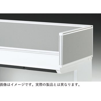 CZR 共通オプション 机上サイドパネルD800用 H450 布地FR<配送時組立サービス付> イトーキ