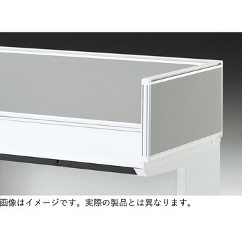 CZR 共通オプション 机上サイドパネルD800用 H450 布地FR<配送時組立サービス付> イトーキ
