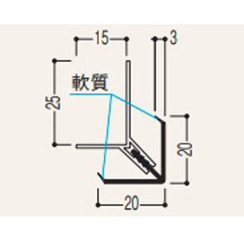 バスパネル出隅2型 LD2LK3 フクビ化学