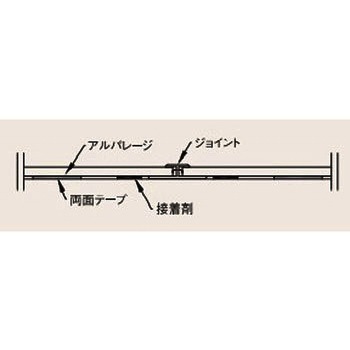 鏡面アルパレージ用ジョイント フクビ化学