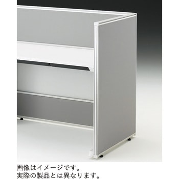 CZR 共通オプション エンドロングパネル 片面用 D800用 H1040 不織布FY<配送時組立サービス付> イトーキ