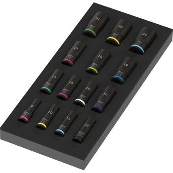 ディープインパクトソケットセット フォーム付 Wera