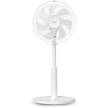 扇風機 DCモーター 30cm PD対応 リビング扇風機 dc扇風機 静音 切タイマー 無段階風量調節 YAMAZEN(山善)