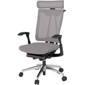 セレーオチェア メッシュ エクストラハイバック セレクトタイプ 可動肘 ハンガー アルミ脚<配送時組立サービス付> イトーキ