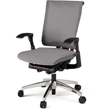 セレーオ チェア メッシュバック 可動肘 アルミ脚<配送時組立サービス付> - イトーキ