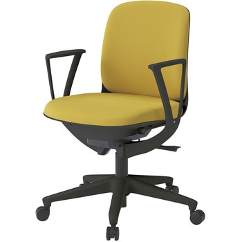 トルテUチェア ローバック 固定肘 布地PV ナイロンキャスター<配送時組立サービス付> - イトーキ