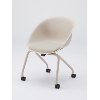 ワンチェア ネスティングタイプ 座クッション 布地C<配送時組立サービス付> イトーキ