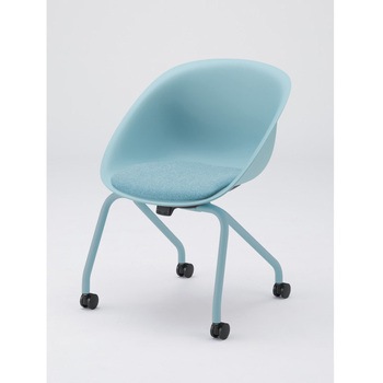 ワンチェア ネスティングタイプ 座クッション 布地C<配送時組立サービス付> イトーキ