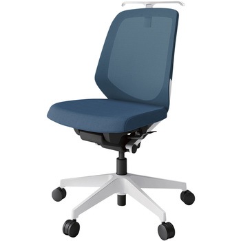 ノートチェア ローバック 肘なし ハンガー ランバーサポートなし メッシュJV ウレタンキャスター<配送時組立サービス付> イトーキ