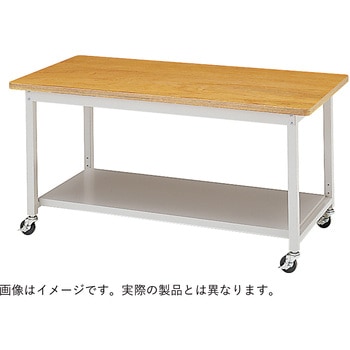 ワークベンチWB型 可動作業台 150kg仕様 メラミン W1500×D750<配送時組立サービス付> イトーキ