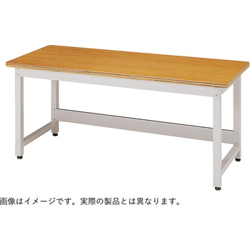 ワークベンチWB型 標準作業台 600kg仕様リノリューム 引出し付W1800×D750<配送時組立サービス付> イトーキ