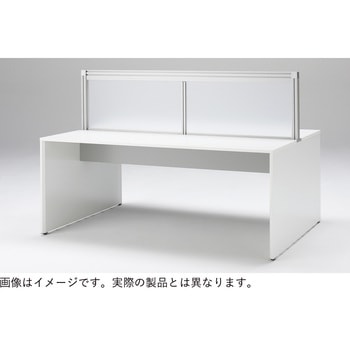 インターリンクライブラリ キャレルデスク 両面・単独型 W2404<配送時組立サービス付> イトーキ