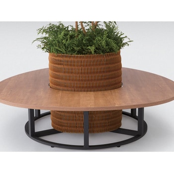 フロウラウンジ シンボルツリー テーブル・ハイテーブル用 鉢カバー<配送時組立サービス付> イトーキ