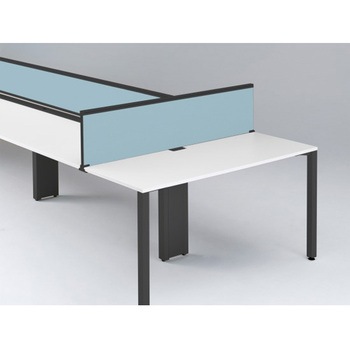 インターリンクR 棒脚テーブル用マネージャーパネル H330 D1200用 布地C<配送時組立サービス付> イトーキ