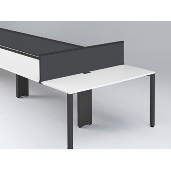 インターリンクR 棒脚テーブル用マネージャーパネル H330 D1200用 布地C<配送時組立サービス付> イトーキ