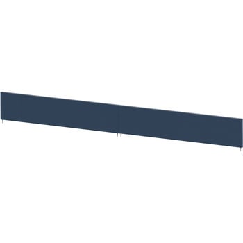 CLR-283YBC-Z5N2 インターリンクR 机上フロントパネル(フレームレス)両面タイプ用 H330 W2800用 布地C<配送時組立サービス付> イトーキ 04066521