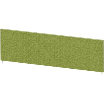 CLR-144YAY-W9Q4 インターリンクR 机上フロントパネル(フレームレス)片面タイプ用 H430 W1400用 不織布FY<配送時組立サービス付> イトーキ 04071886