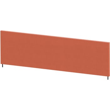 インターリンクR 机上フロントパネル(フレームレス)片面タイプ用 H430 W1400用 布地C<配送時組立サービス付> イトーキ