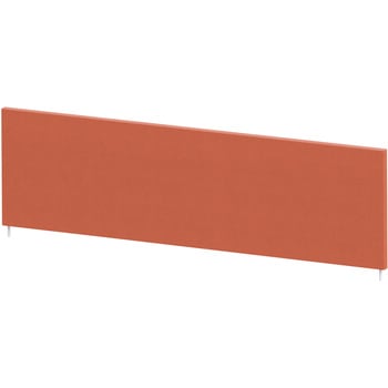 インターリンクR 机上フロントパネル(フレームレス)片面タイプ用 H430 W1400用 布地C<配送時組立サービス付> イトーキ