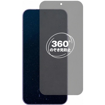 360度 のぞき見防止 プライバシー フィルム realme Neo 8 対応 保護フィルム 覗き見防止 互換品 メディアカバーマーケット