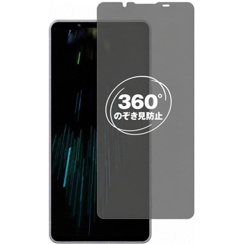 360度 のぞき見防止 プライバシー フィルム SONY Xperia 1 Vlll SO-51G / SOG17 / XQ-GE44 対応 保護フィルム 覗き見防止 互換品 メディアカバーマーケット