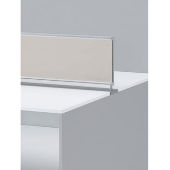 インターリンクR 机上フロントパネル両面タイプ用 H330 W2400用 布地FR<配送時組立サービス付> イトーキ