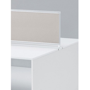 インターリンクR 机上フロントパネル両面タイプ用 H430 W1500用 布地FR<配送時組立サービス付> イトーキ