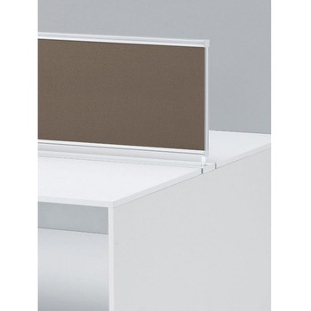 インターリンクR 机上フロントパネル両面タイプ用 H430 W1500用 布地FR<配送時組立サービス付> イトーキ