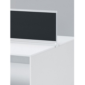 インターリンクR 机上フロントパネル両面タイプ用 H430 W1500用 布地FR<配送時組立サービス付> イトーキ