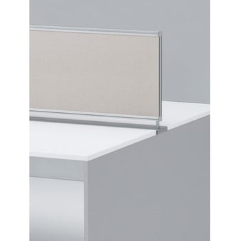 インターリンクR 机上フロントパネル両面タイプ用 H430 W2000用 布地FR<配送時組立サービス付> イトーキ