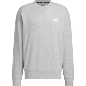 アディダス エッセンシャルズ プラス ルーズフィット スモールロゴ フレンチテリー スウェットシャ adidas アディダス
