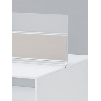 インターリンクR 机上フロントパネル両面タイプ用 H530 W2400用 コンビ・布地FR<配送時組立サービス付> イトーキ