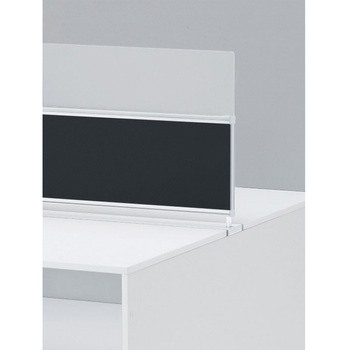 インターリンクR 机上フロントパネル両面タイプ用 H530 W2400用 コンビ・布地FR<配送時組立サービス付> イトーキ