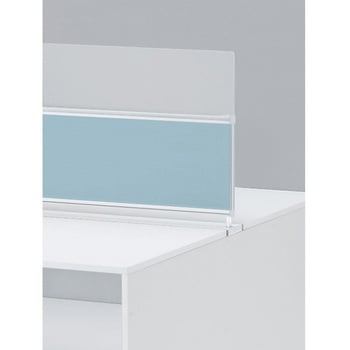 インターリンクR 机上フロントパネル両面タイプ用 H530 W1400用 コンビ・布地C<配送時組立サービス付> イトーキ