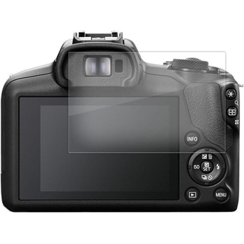 液晶保護フィルム Canon EOS R100 対応 ARクリスタルプロ ARコート 低反射 光沢 指紋防止 互換品 メディアカバーマーケット